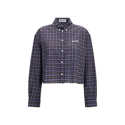 Miu Miu Multicolor Cotton Pattern Shirt