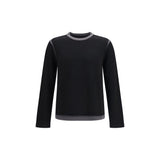 MM6 Black Wool Oves Aries Sweatshirt