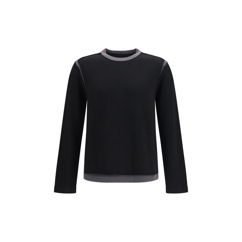MM6 Black Wool Oves Aries Sweatshirt