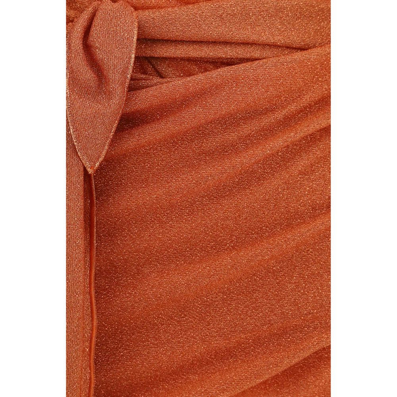 Oséree Lumière Pareo Dress in Orange - Elegant Casual Wear