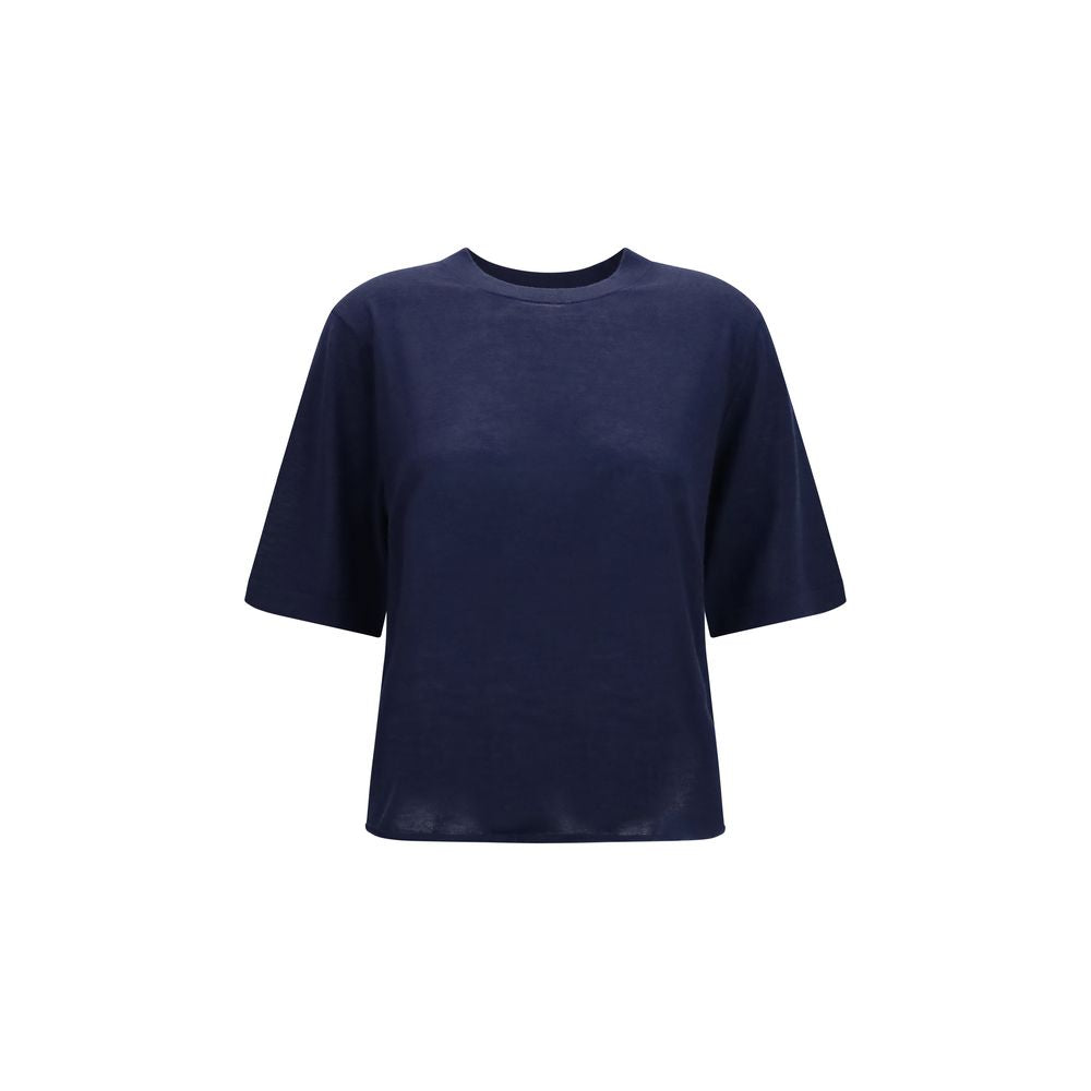 Loulou De Saison Nala Blue Cashmere T-Shirt