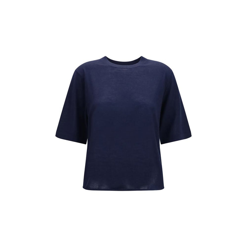 Loulou De Saison Nala Blue Cashmere T-Shirt