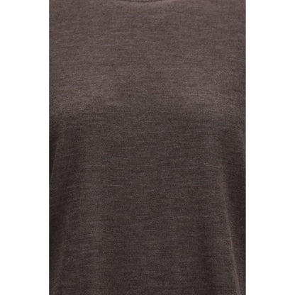 Loulou De Saison Brown Cashmere T-Shirt