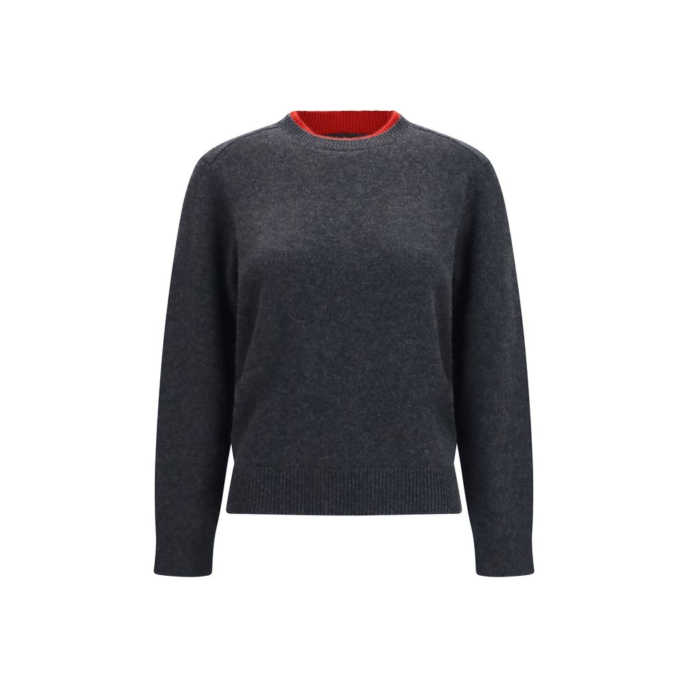 Loulou De Saison Otis Gray Cashmere Sweater
