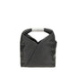 MM6 Black Calf Leather Bos Taurus Shoulder Bag