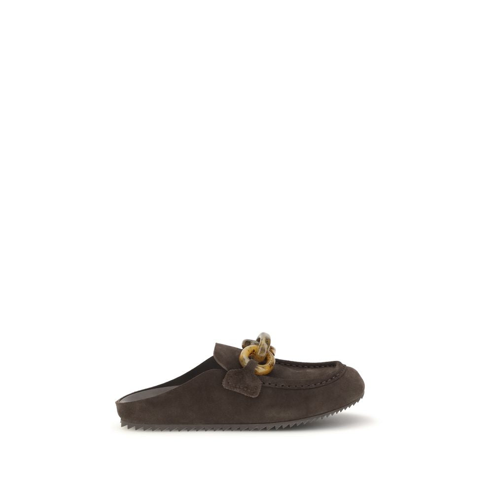 Pedro García Bilma Mules en Cuir de Veau Marron