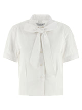 Thom Browne White Cotton Blouse
