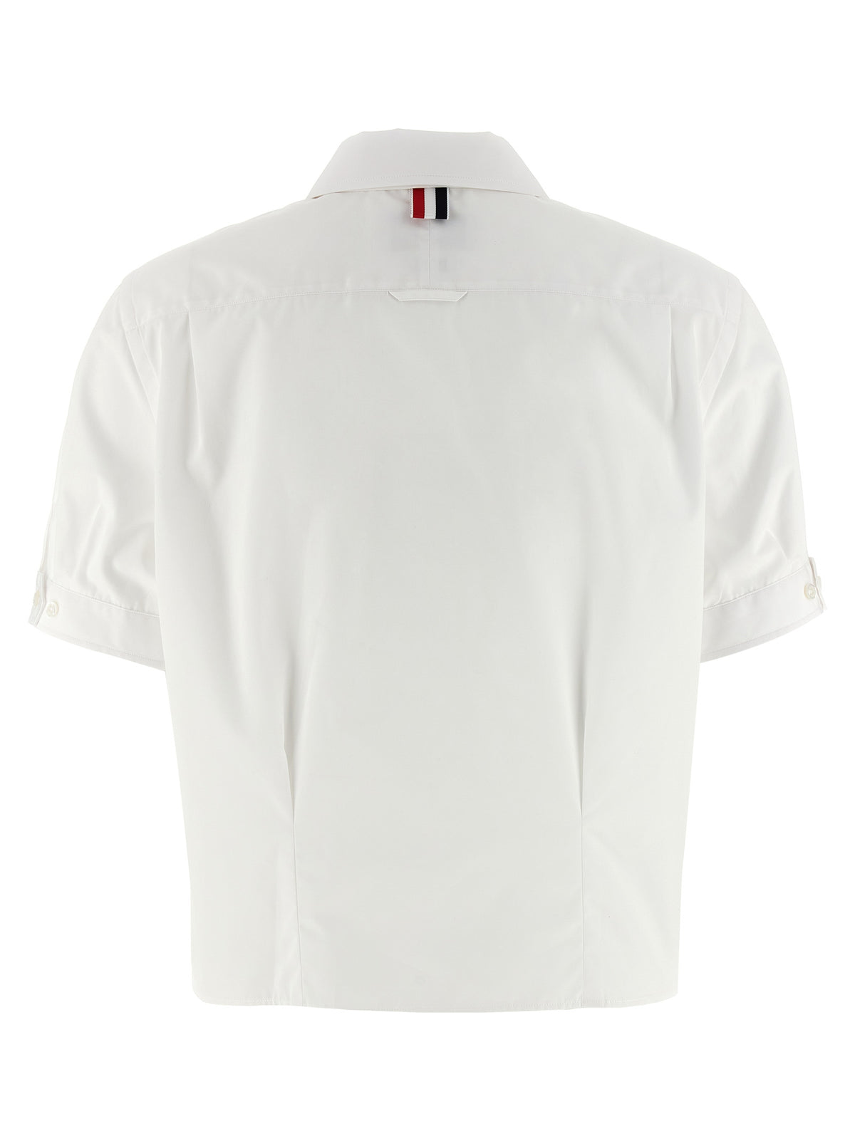 Thom Browne White Cotton Blouse