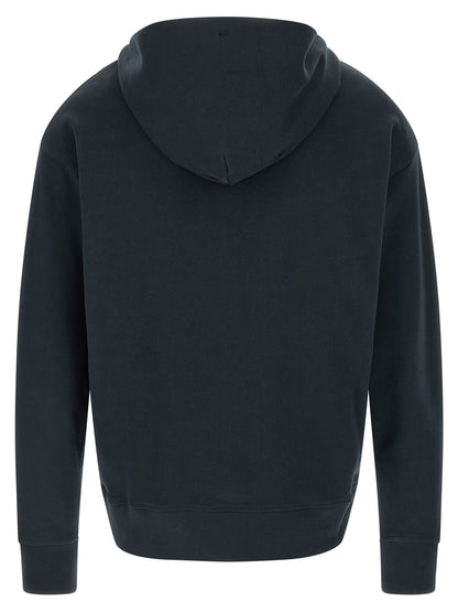 Moncler Grenoble Blue Cotton Sweatshirt