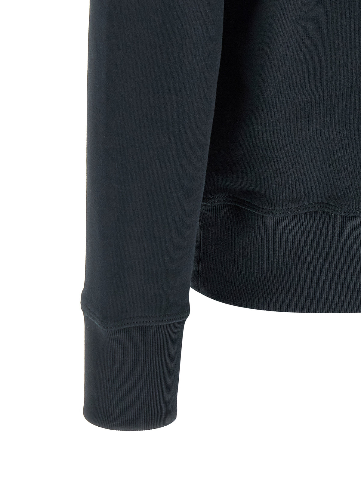 Moncler Grenoble Blue Cotton Sweatshirt - Stylish & Comfortable