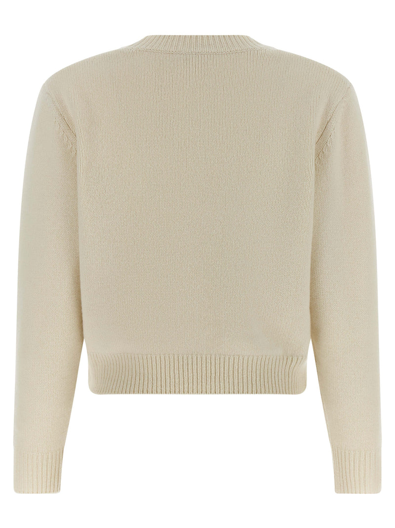A.P.C. Anna White Wool Cardigan for Women