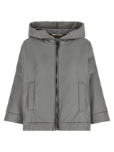 Max Mara The Cube MtcFiore Gray Shell Jacket