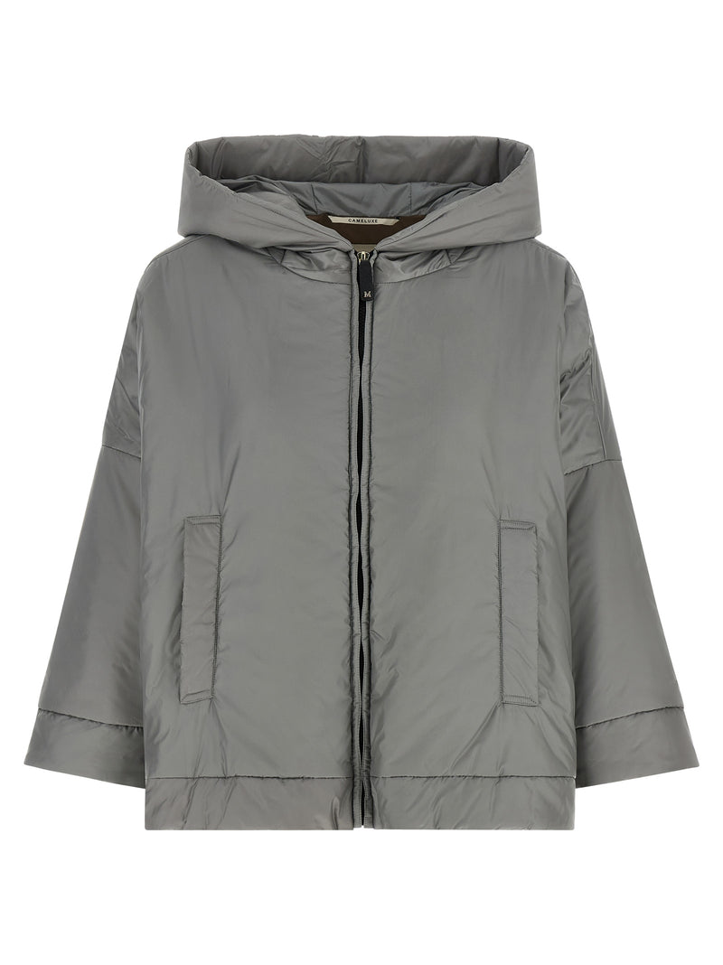 Max Mara The Cube MtcFiore Gray Shell Jacket