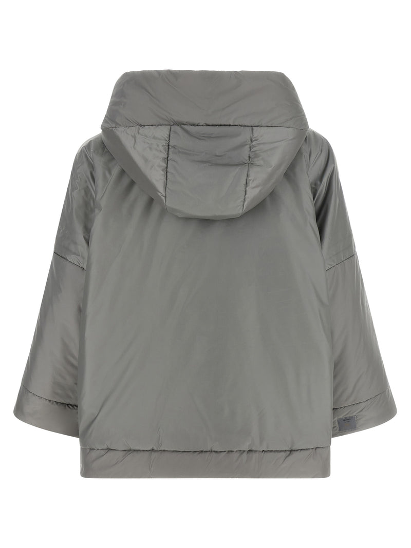 Max Mara The Cube MtcFiore Gray Shell Jacket