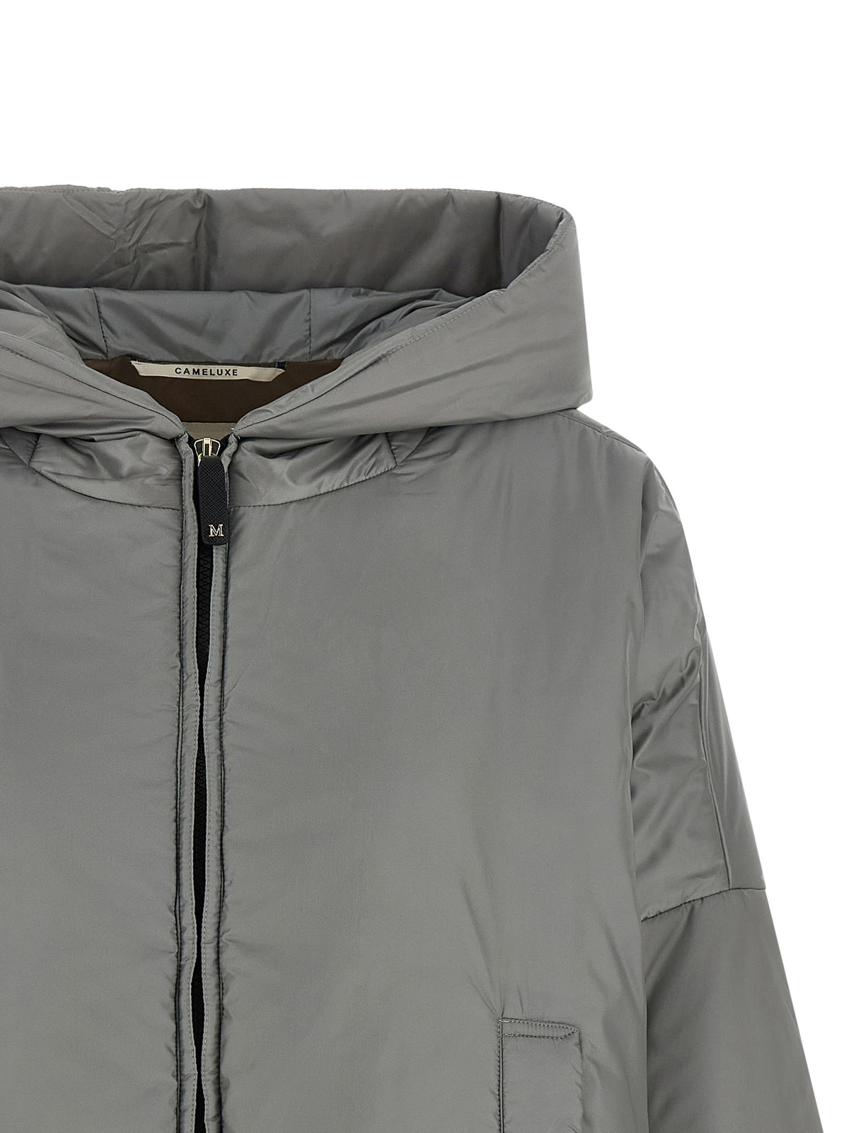 Max Mara The Cube MtcFiore Gray Shell Jacket
