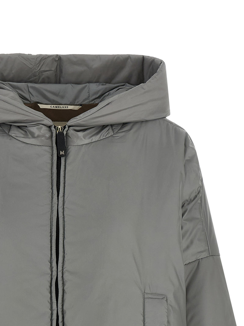 Max Mara The Cube MtcFiore Gray Shell Jacket