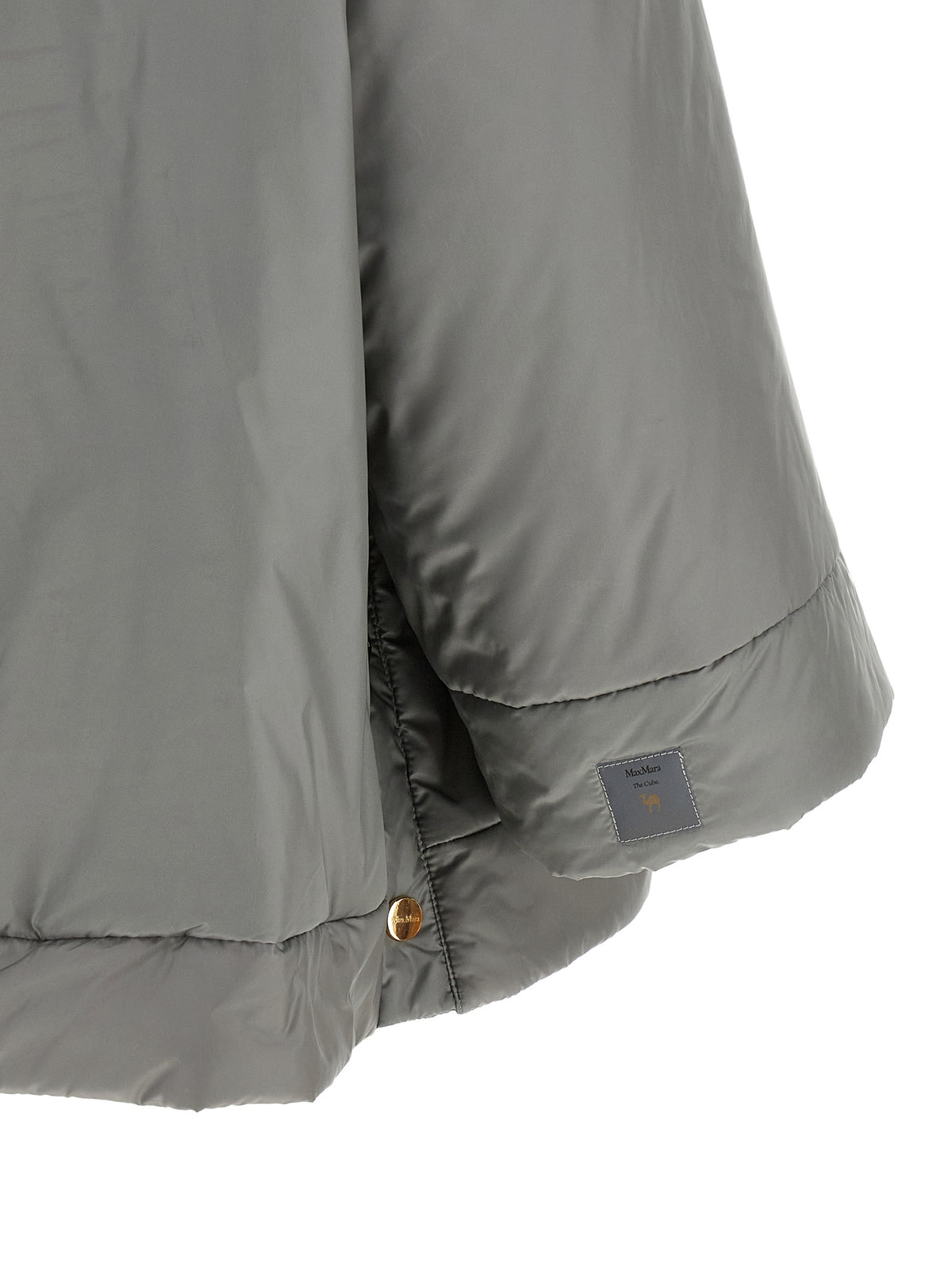 Max Mara The Cube MtcFiore Gray Shell Jacket
