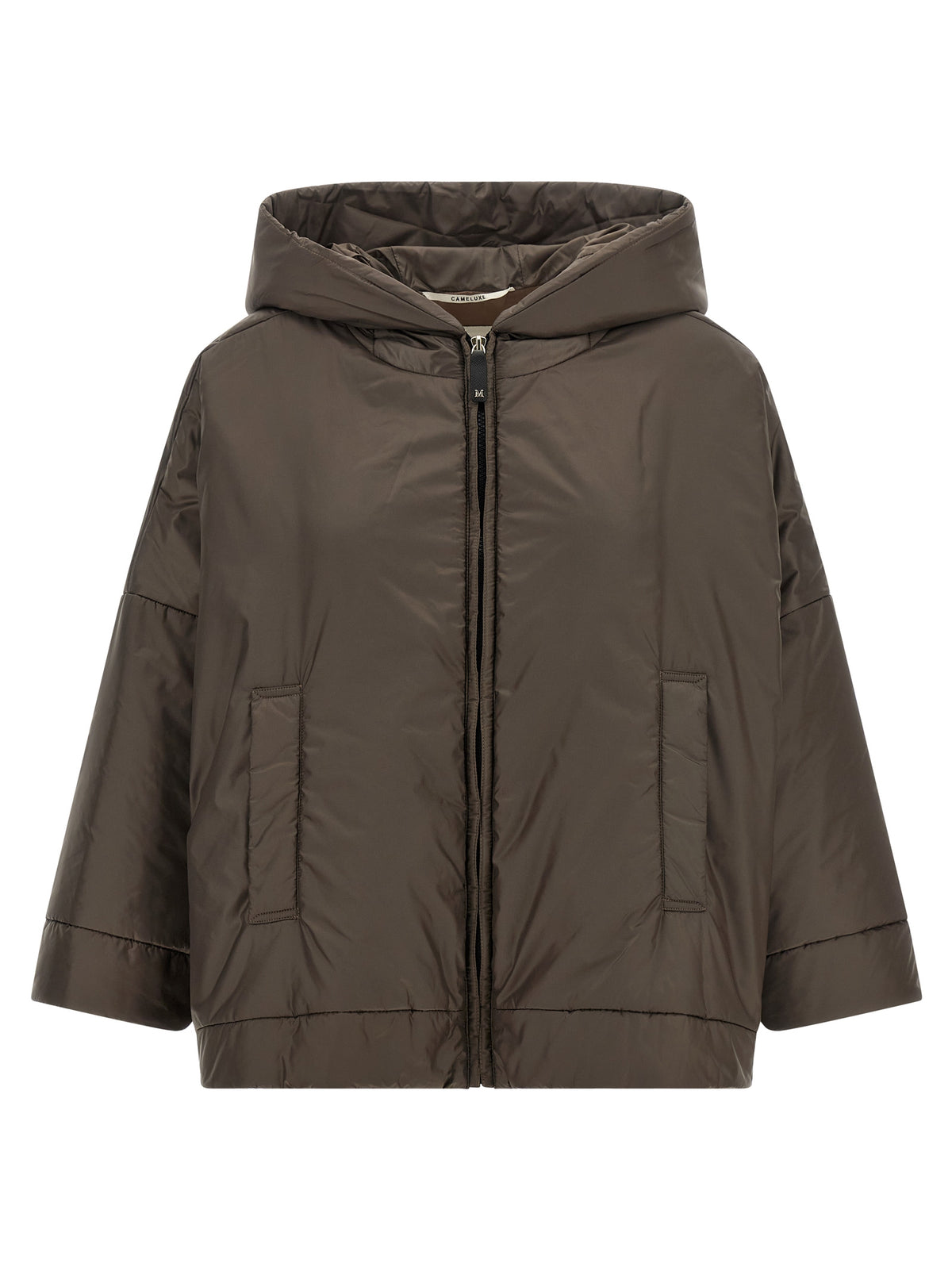 Max Mara The Cube MtcFiore Brown Shell Jacket