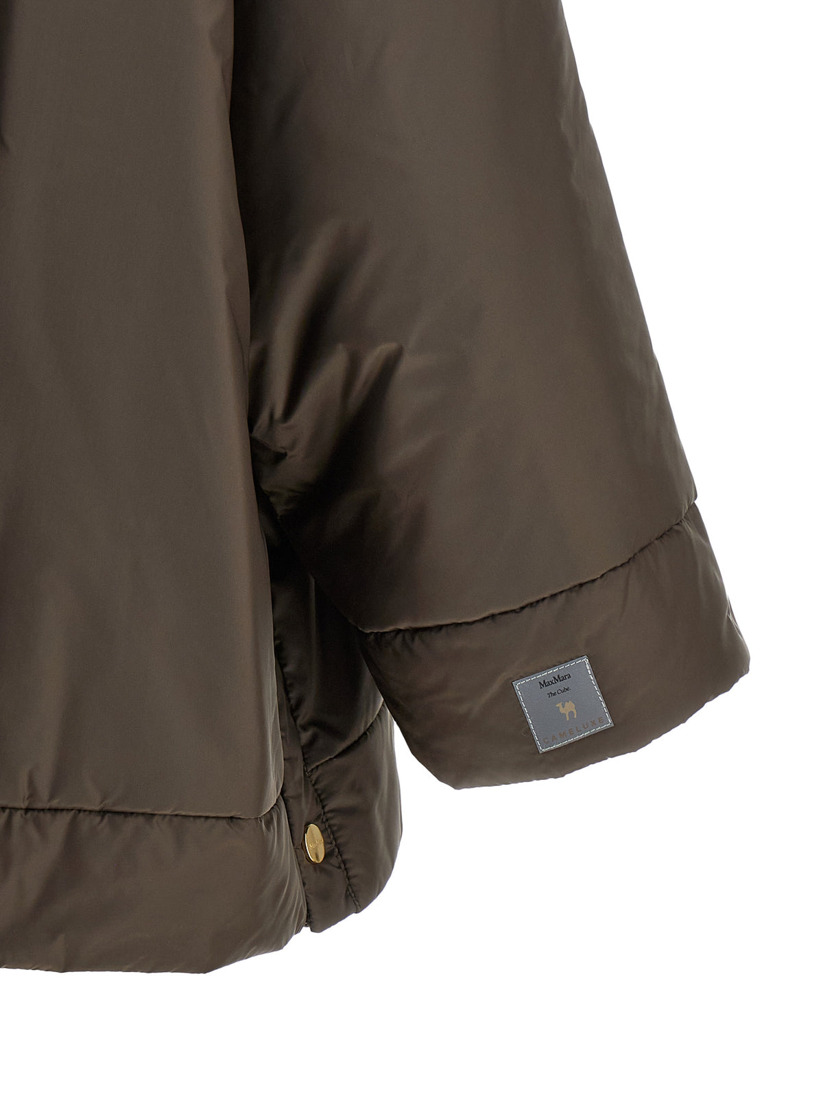 Max Mara The Cube MtcFiore Brown Shell Jacket