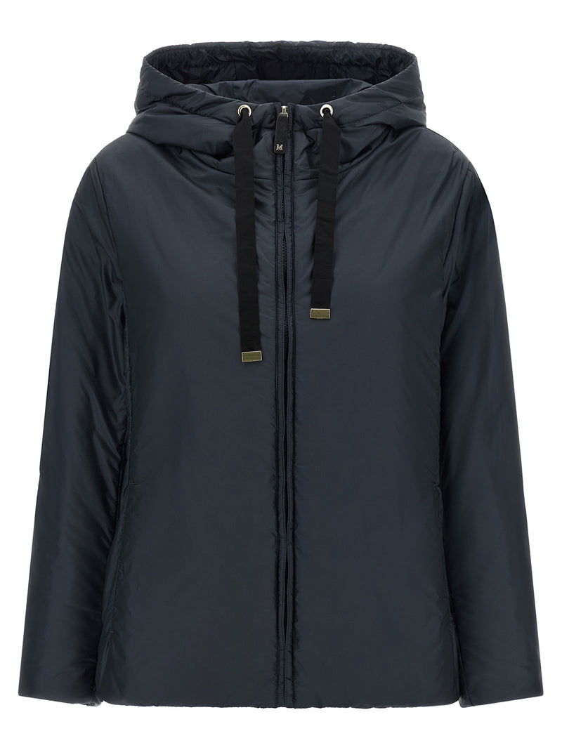 Max Mara The Cube Greenh Blue Polyester Shell Jacket