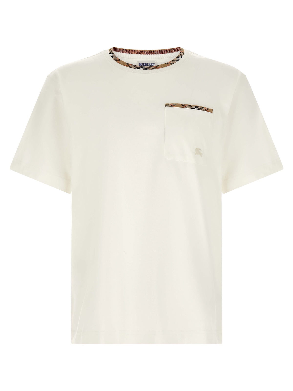 T-shirt Burberry Ryan en coton blanc