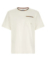 T-shirt Burberry Ryan en coton blanc
