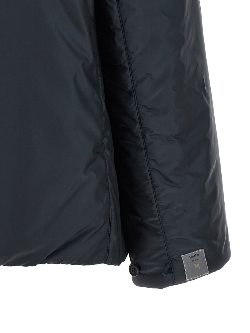 Max Mara The Cube Greenh Blue Polyester Shell Jacket
