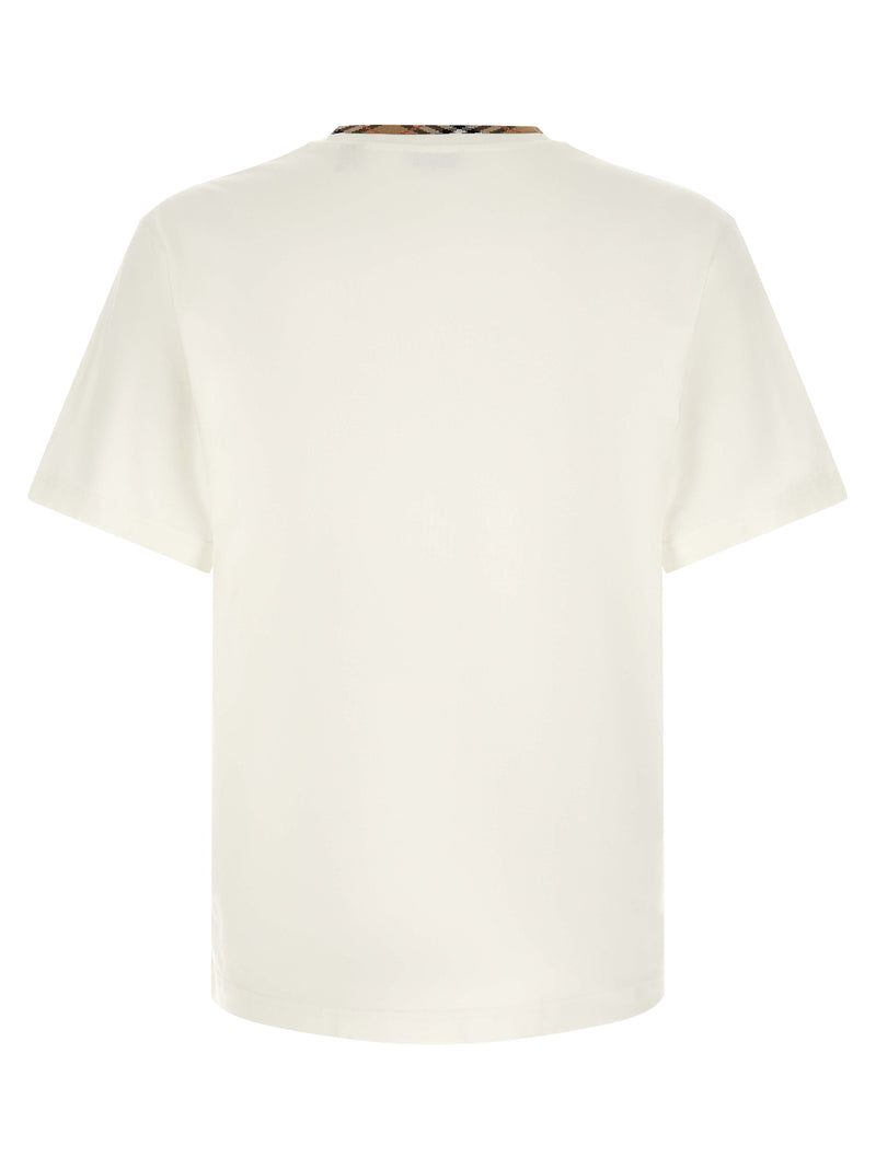 T-shirt Burberry Ryan en coton blanc