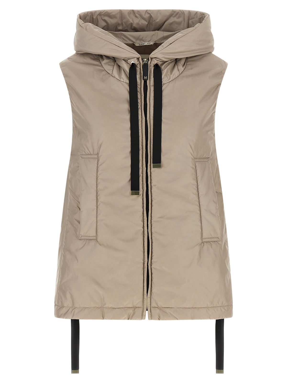 Max Mara The Cube ‘Greengo’ Beige Sleeveless Jacket