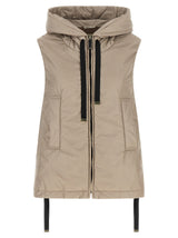 Max Mara The Cube ‘Greengo’ Beige Sleeveless Jacket