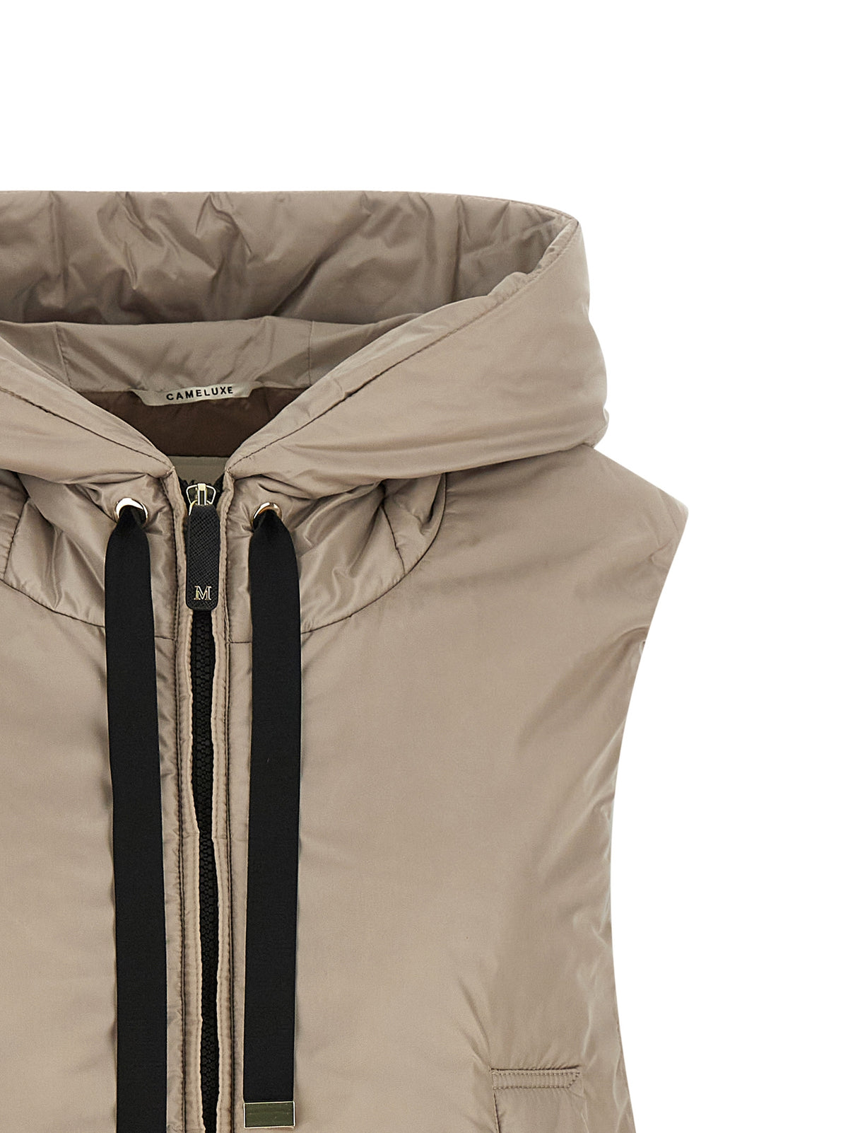 Max Mara The Cube ‘Greengo’ Beige Sleeveless Jacket