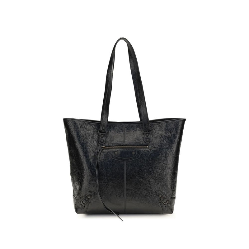 Sac à épaule Balenciaga Black Lamb Ovis Aries Aries