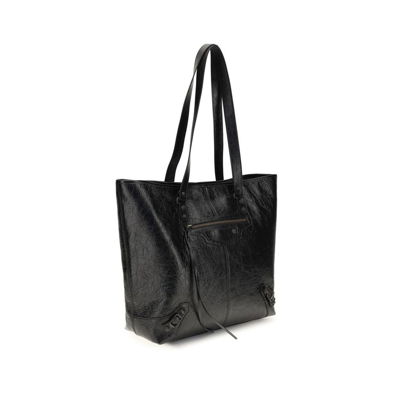Sac à épaule Balenciaga Black Lamb Ovis Aries Aries