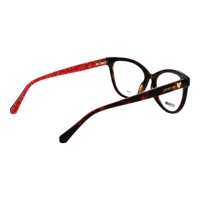 Love Moschino Brown Acetate Cat Eye Glasses (Frames)