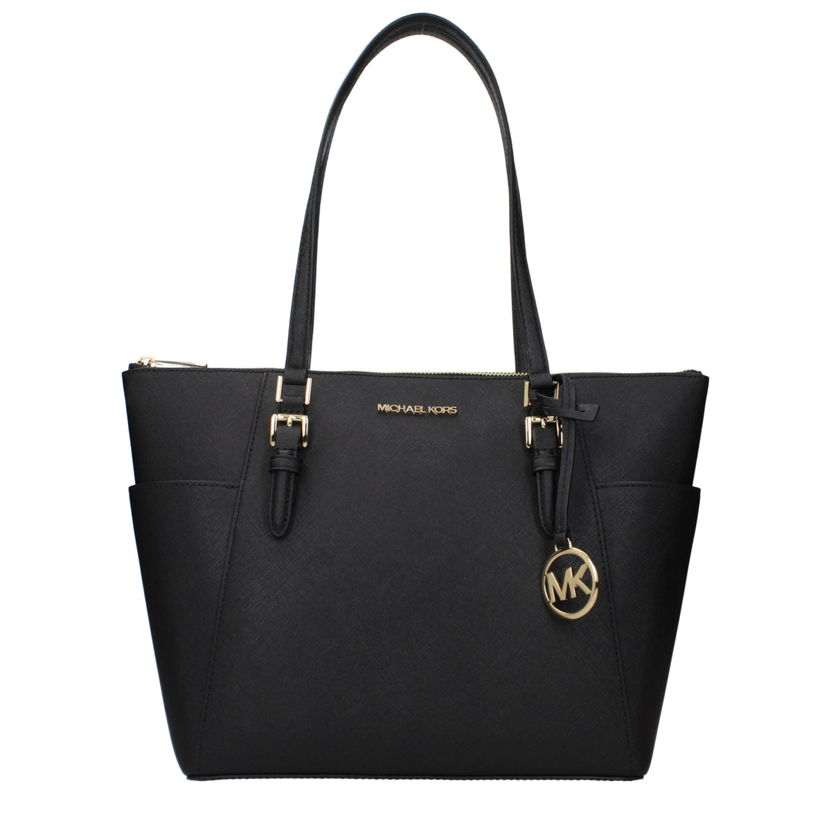 Michael Kors Black Leather Shoulder Bag - Stylish & Versatile