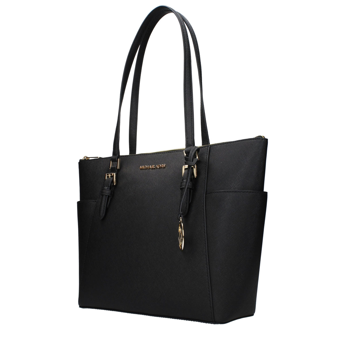 Michael Kors Black Leather Shoulder Bag - Stylish & Versatile