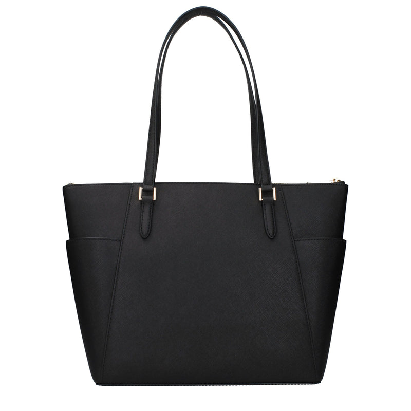 Michael Kors Black Leather Shoulder Bag - Stylish & Versatile