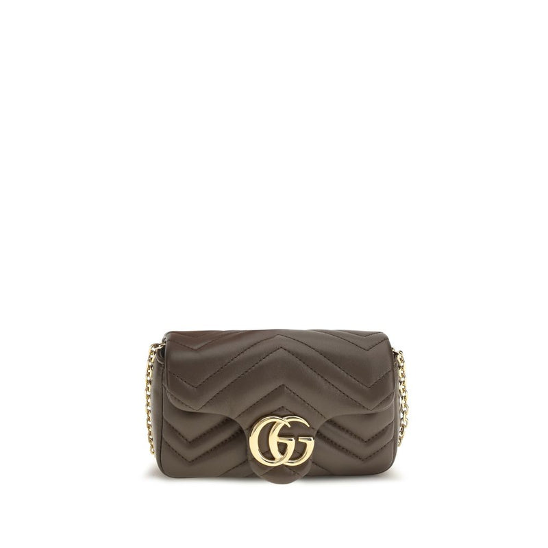 Gucci Brown Calf Leather Bos Taurus Handbag