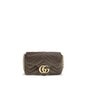 Gucci Brown Calf Leather Bos Taurus Handbag
