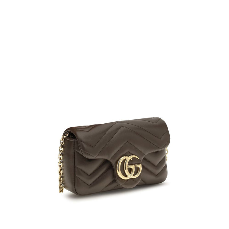 Gucci Brown Calf Leather Bos Taurus Handbag