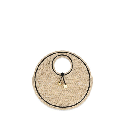 Jacquemus Beige Raffia Handbag