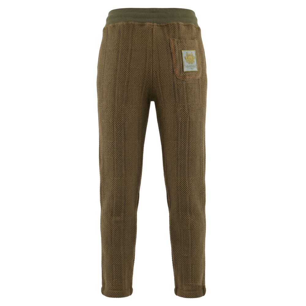 Mr&Mrs Italy Green Mesh Jogger Pants for Women