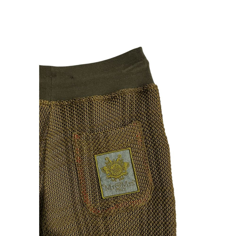 Mr&Mrs Italy Green Mesh Jogger Pants for Women