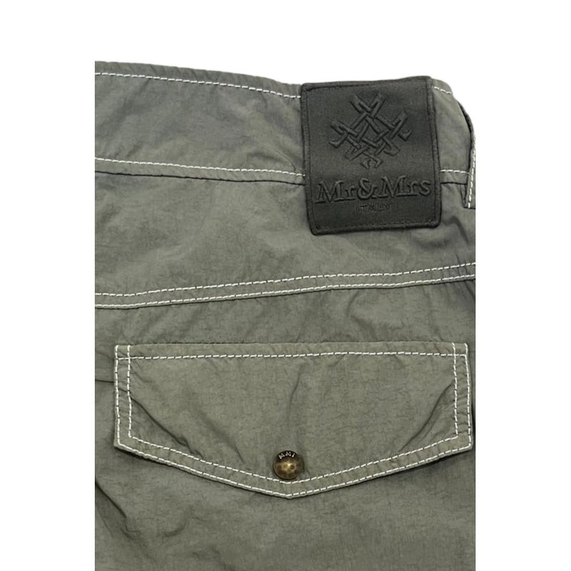 Mr&Mrs Italy Green Technical Fabric Men Pants