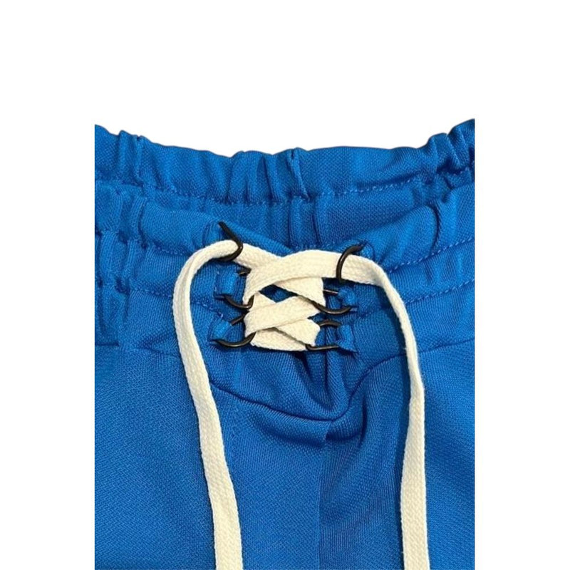 Mr&Mrs Italy Blue Viscose Women Jogger Pants