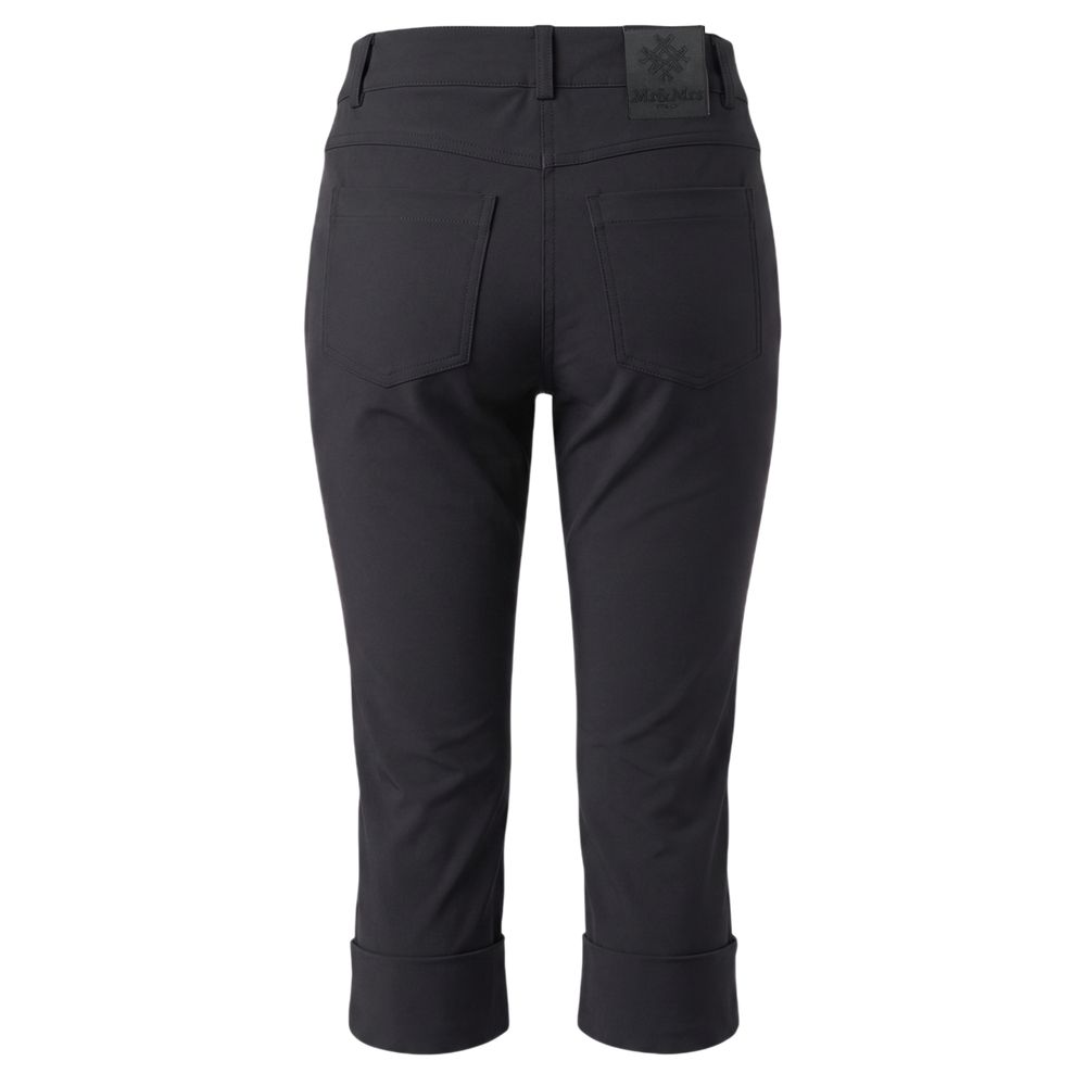 Mr&Mrs Italy Black Cotton Women Pants - Chic & Sophisticated