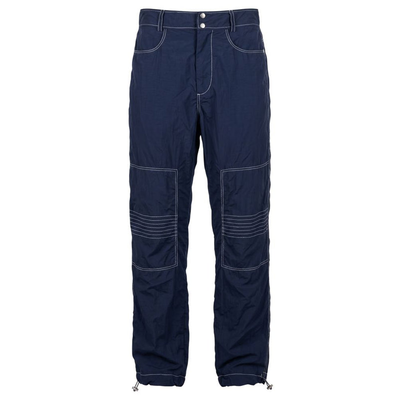 Mr&Mrs Italy Blue Polyamide Casual Pants for Men