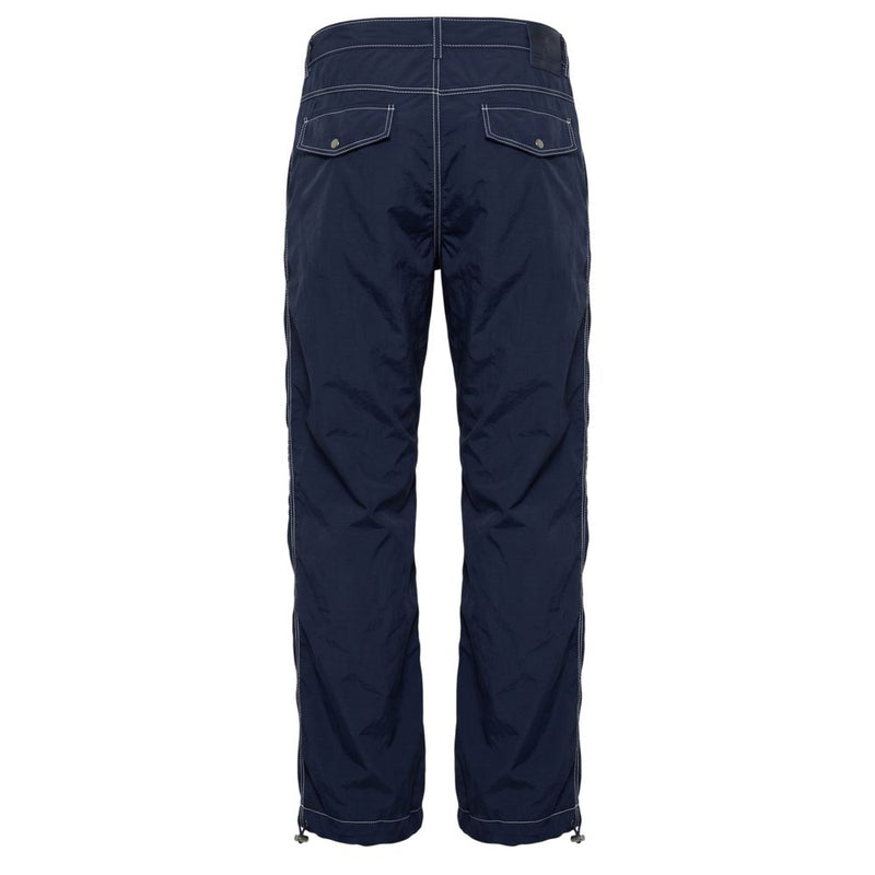 Mr&Mrs Italy Blue Polyamide Casual Pants for Men