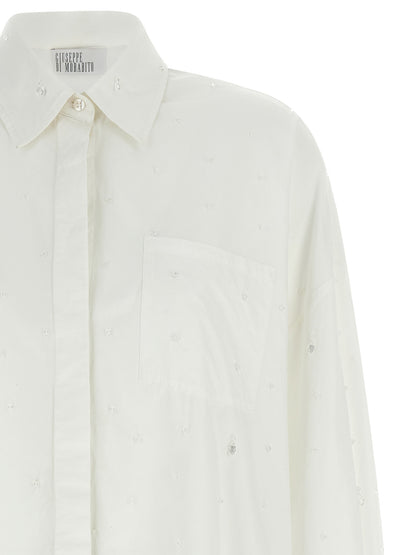 Giuseppe Di Morabito White Cotton Blouse