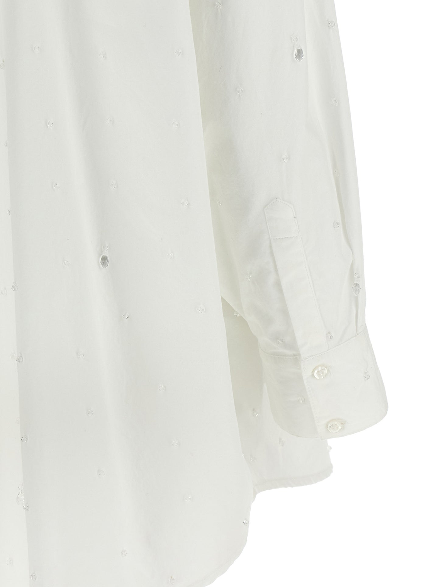 Giuseppe Di Morabito White Cotton Blouse